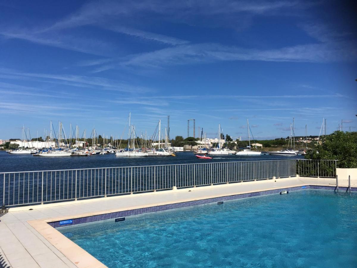 Studio - Les Pieds Dans L'Eau Agreable En Toutes Saisons 4 Couchages - Climatisation - Parking Prive - Piscine Sur Mer - Vue Magnifique Et Rare - Situation Optimum - Les Argonautes - Ile Des Pecheurs - Cap D'Agde Kültér fotó